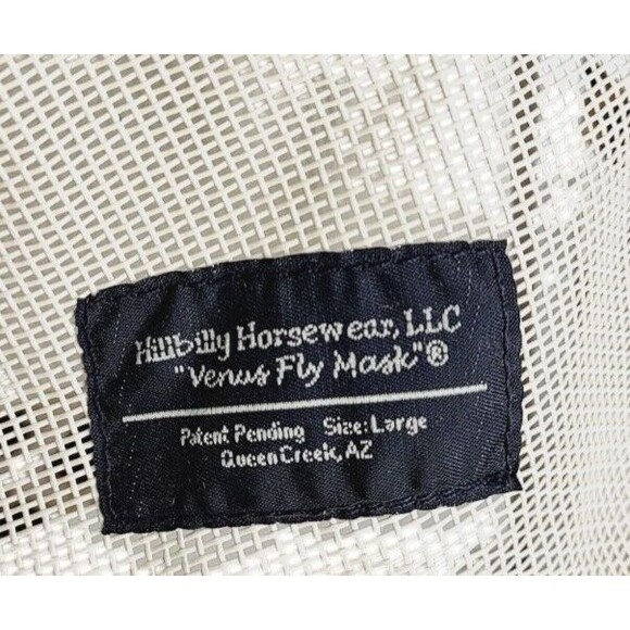Vintage Hillbilly Horsewear Venus Fly Mask Cheetah Leopard Print Mesh Mask NEW - Picture 5 of 9